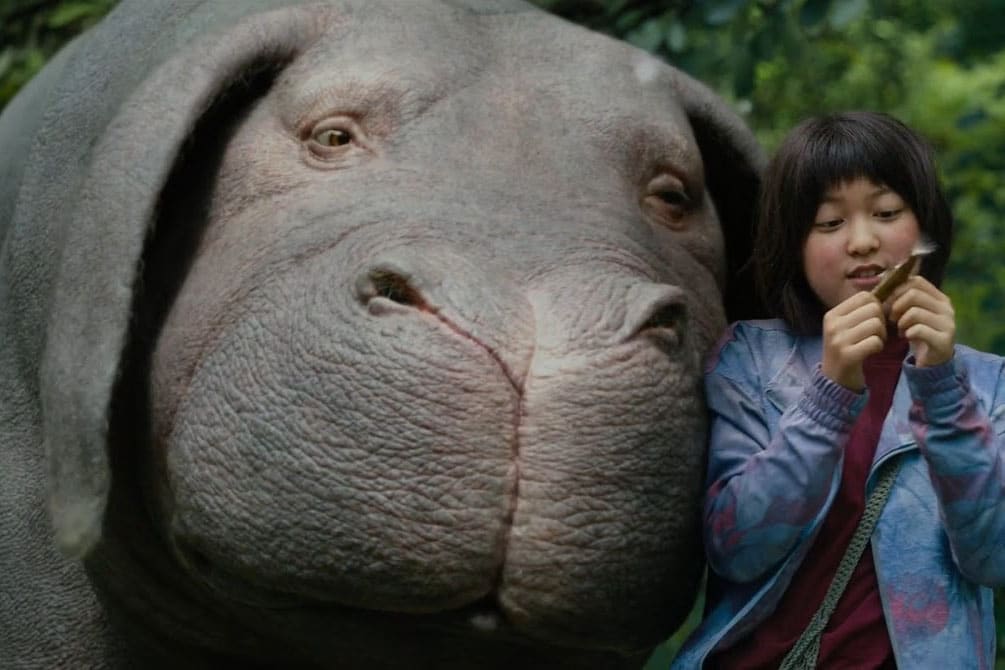 Okja está disponível na Netflix. Crédito: Reprodução Internet