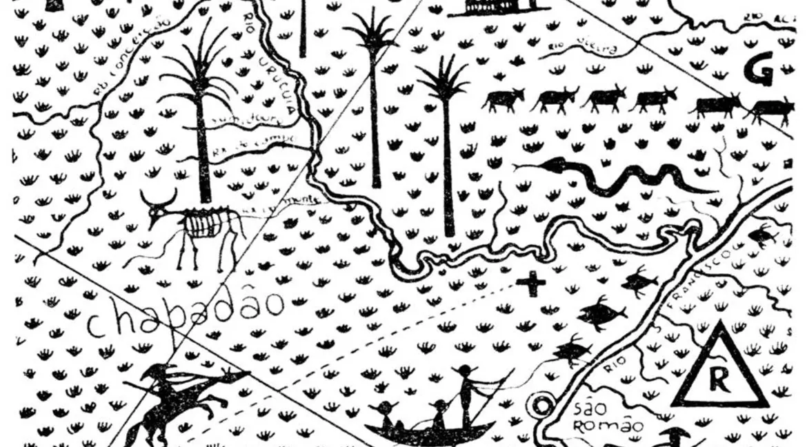 Ilustração de Poty Lazarotto para o livro Grande Sertão: Veredas. Fonte: Reprodução Cia das Letras