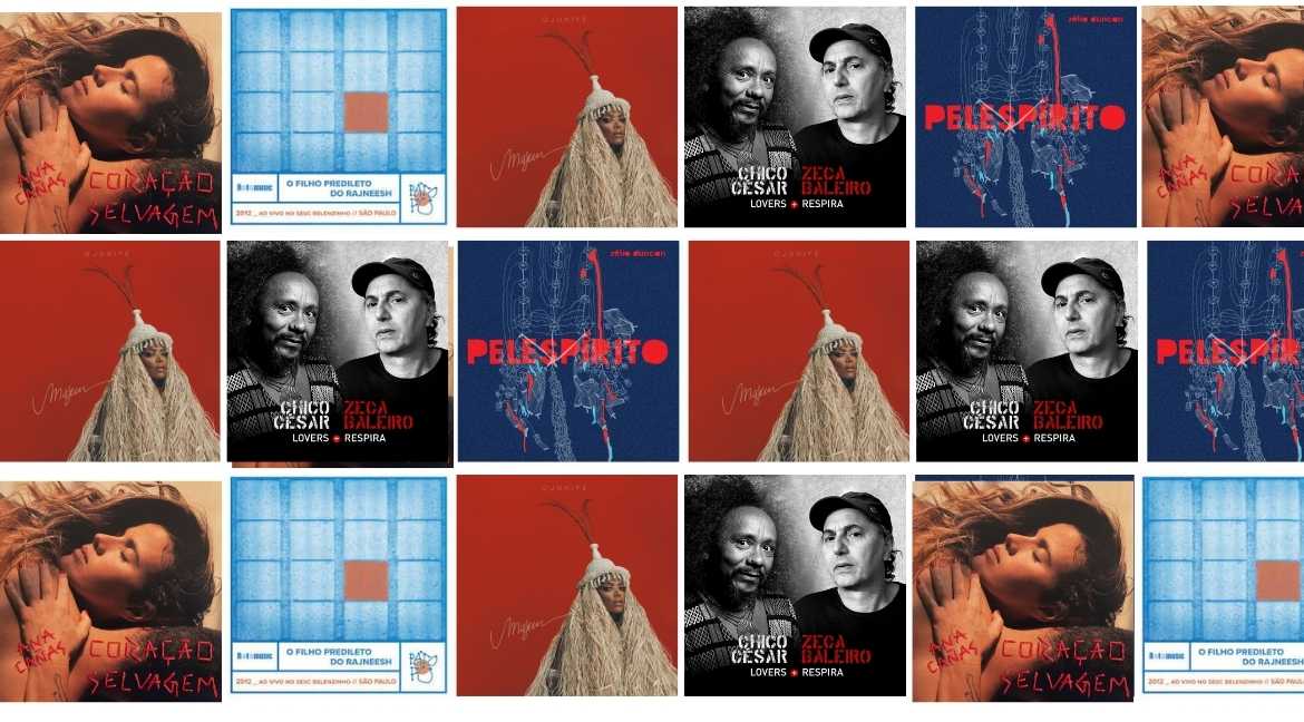 Lançamentos musicais de maio. Foto: Reprodução capas/Divulgação