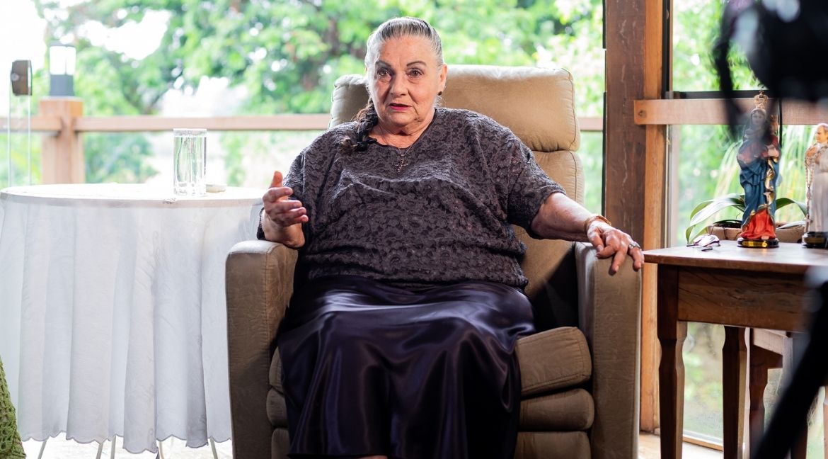 Dona Nelsa Trombino. Foto: Francisco Dumont / Divulgação
