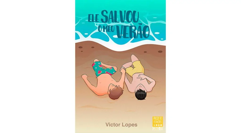 Ele salvou o meu verão de Victor Lopes. Reprodução: Amazon