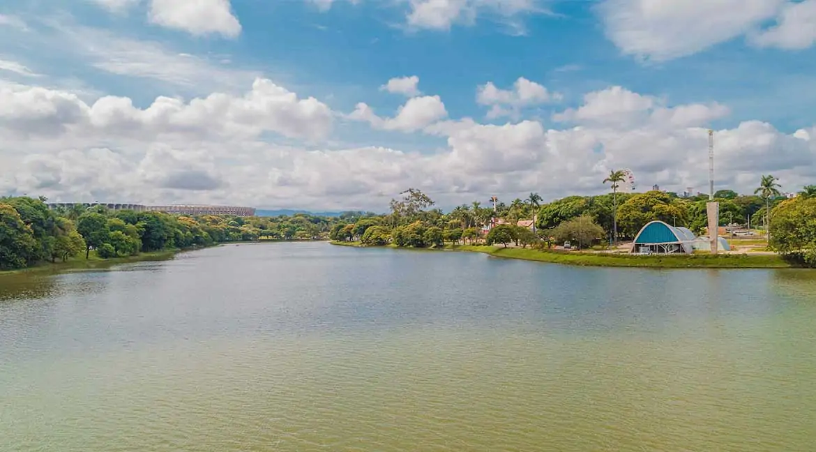 Lagoa da Pampulha. Foto: Qu4rto Studio/Acervo Belotur