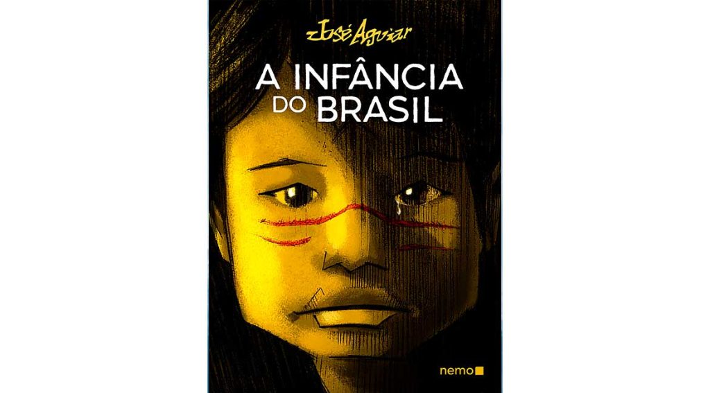 Capa do livro A infância do Brasil (Editora Nemo) 