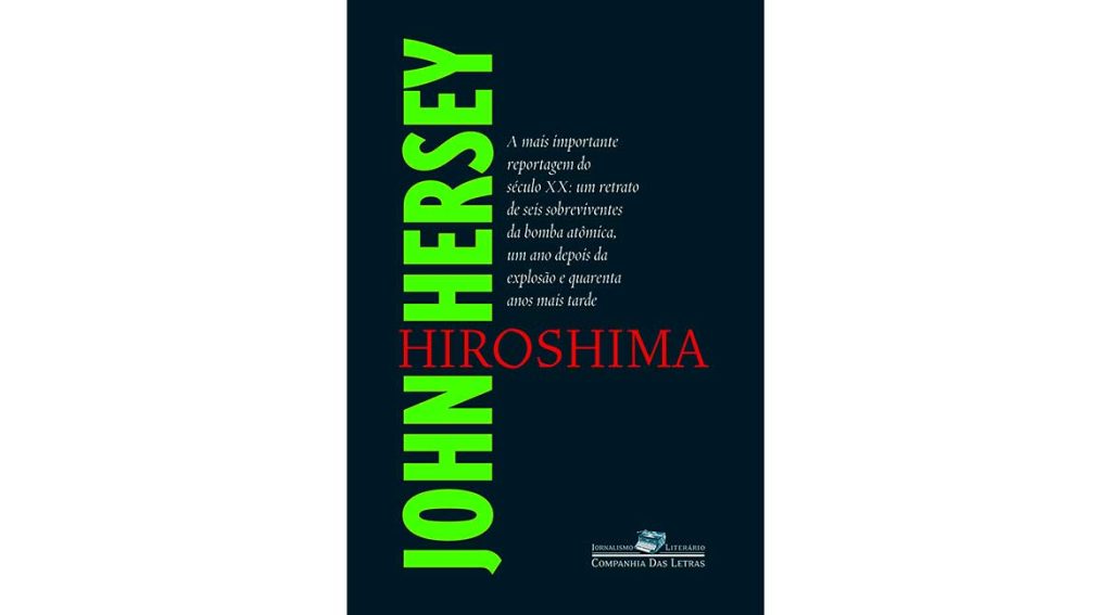 Capa do livro Hiroshima. Crédito: Companhia das letras