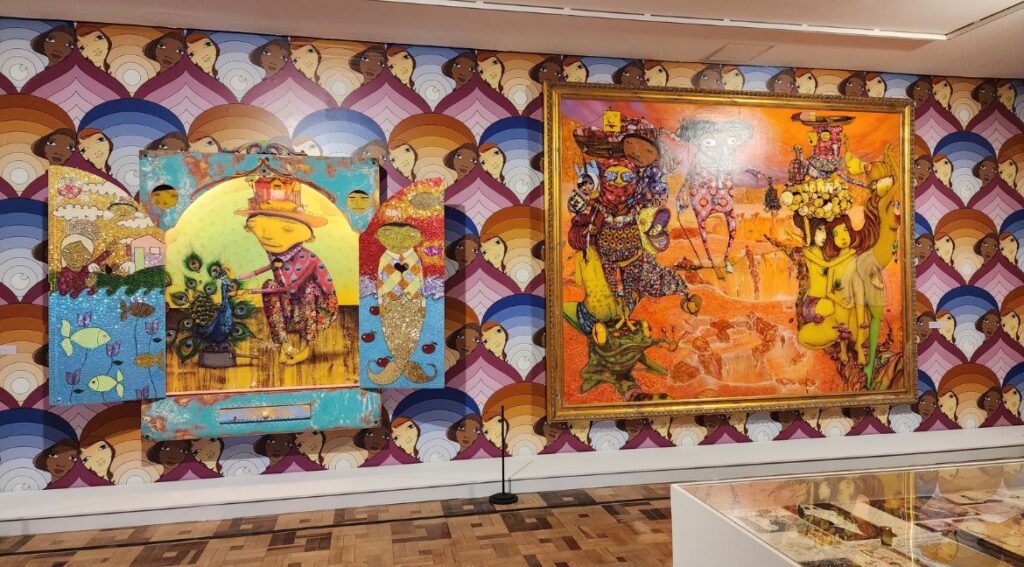 Exposição de OSGEMEOS no CCBB-BH. Foto: Carol Braga