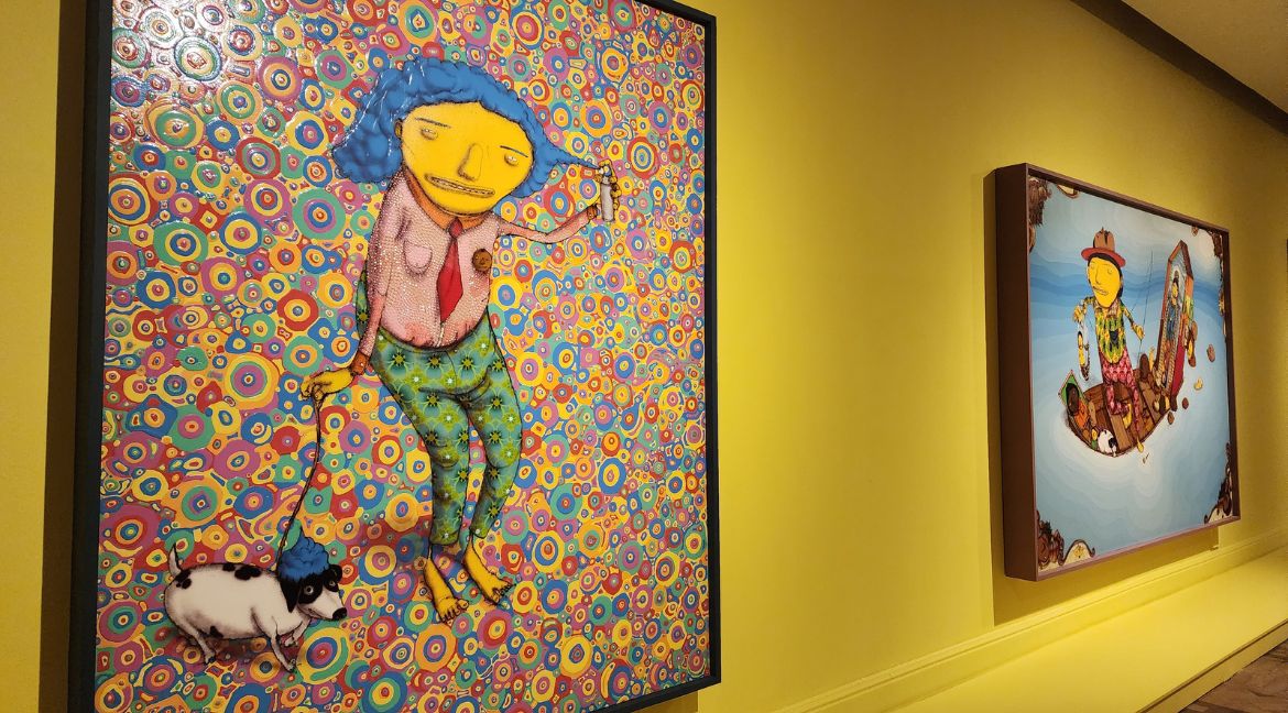 Exposição de OSGEMEOS no CCBB-BH. Foto: Carol Braga