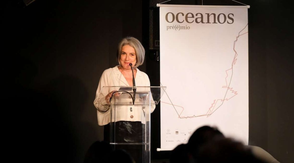 Selma Caetano do Prêmio Oceanos. Foto: Agência Ophelia