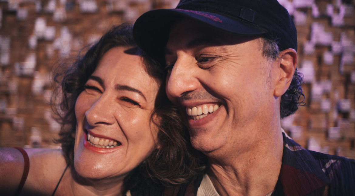 Patrícia Ahmaral e Zeca Baleiro. Foto: Camilla Loreta/Divulgação