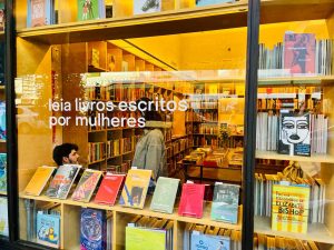 Fachada da Livraria Gato Sem Rabo, localizada no Centro de São Paulo (Foto: Patrícia Cassese)