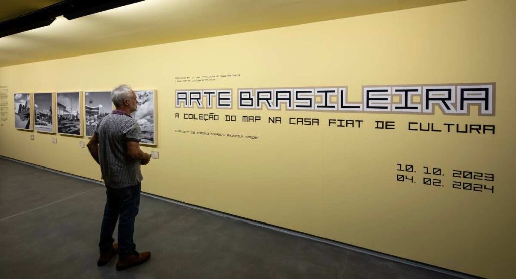 Exposição Arte Brasileira. Foto: Leo Lara
