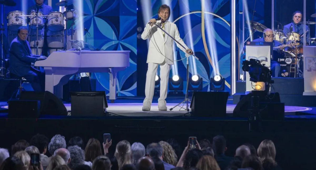 Roberto Carlos, que se apresentará em março, no Expominas (Fábio Rocha/Globo/Divulgação)