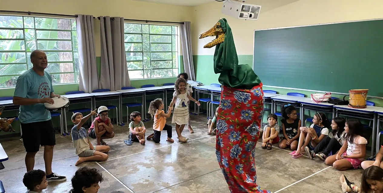 Em ritmo de Carnaval: oficina de percussão Som em Movimento terá vez no CCBB BH (Gisele Moura/Divulgação)