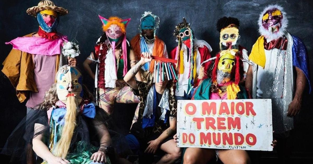 O maior trem do mundo Foto Isis Mello