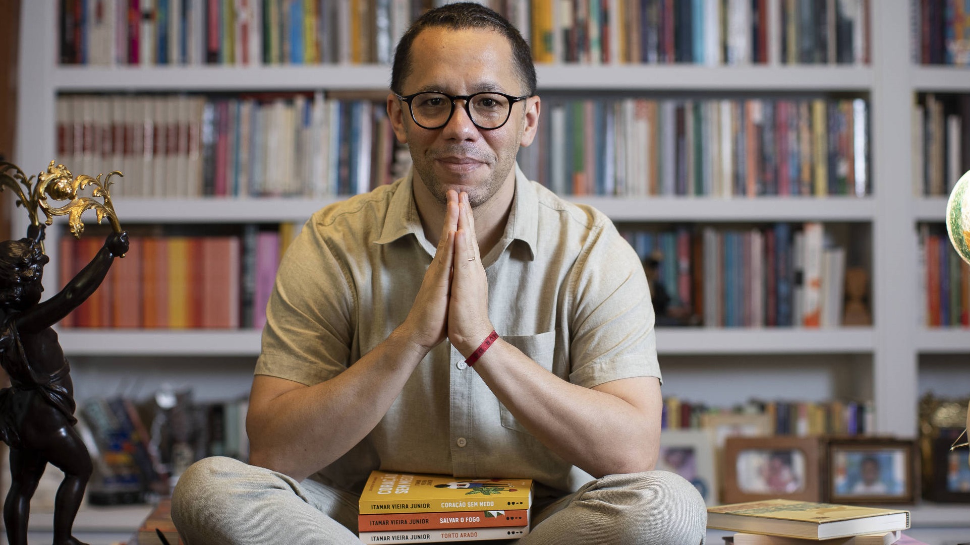 Itamar Vieira Junior, autor de Coração sem medo (Foto Eduardo Anizelli)